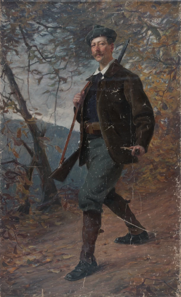 Paul Émile Chabas - Ritratto del comandante di cavalleria Pavillon, Museo delle Belle Arti di Nantes
